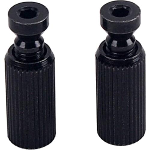 Guitar Replacement Tremolo Bridge Mounting Instrument Studs Inserts, Black