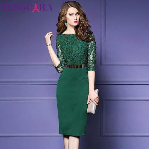 TESSCARA Lace Maternity Dresses