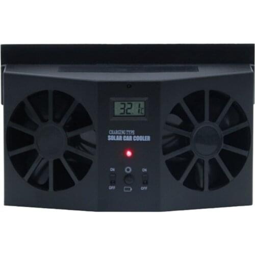 2W car solar exhaust fan solar car exhaust fan car solar cooling artifact Exhaust Heat Exhaust Fan durable