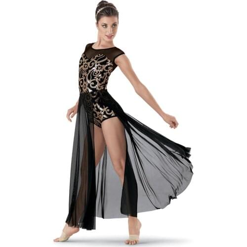 Beauty Ballet Dance Dresses For Girl Blue Red Black Ladies Tutu bubble Fashions Children Adult Showing Competitive Costumes B171