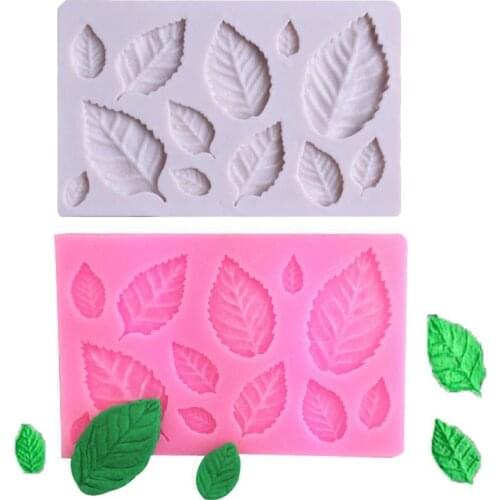 1Pcs 3D Silicone Baking Mold DIY Butterfly Maple Leaf Mould Chocolate Fondant Cake Decorating Tool Temperature Resistance