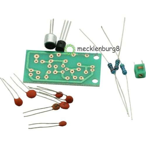 2Pcs FM Transmitter Module Mini Wireless Microphone Ham Radio Frequency PCB Board 91-103MHz 3V-5V DC For DIY