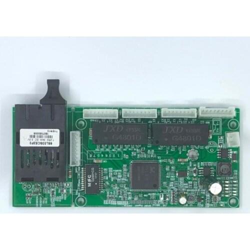 5-port full Gigabit fiber optic Ethernet switch, 1 single mode dual fiber fiber 4 port full 1000M network module PBCA 3km-100KM