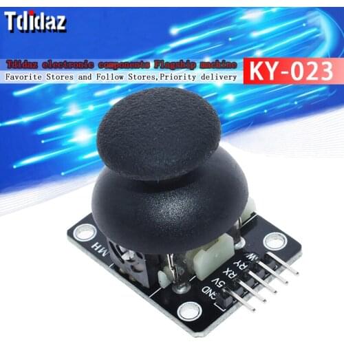 For Arduino Dual-axis XY Joystick Module Higher Quality PS2 Joystick Control Lever Sensor KY-023 Rated 4.9 /5