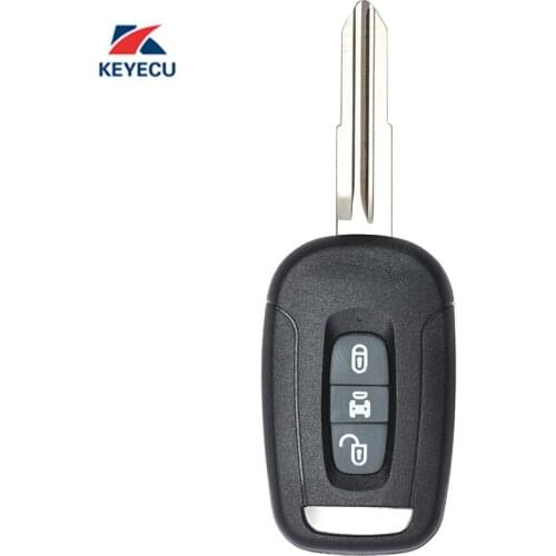 KEYECU Replacement Complete Rmote Key Fob 3 Button 433MHz ID46 for Holden Captiva 2008-2013