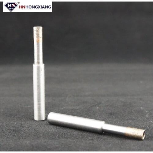 Cone shank porcelain tile sea shell button drilling hole saw cnc diamond drill bit for glass