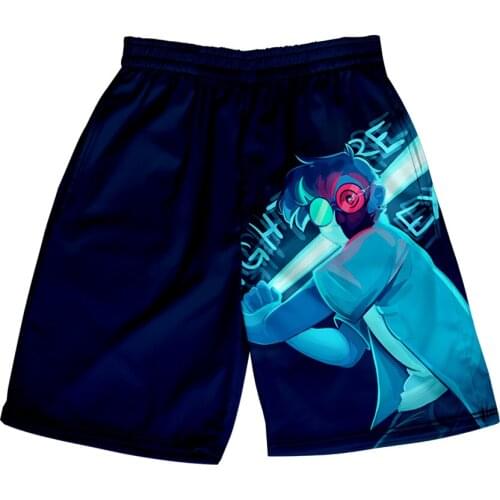 Ranboo 3D Print Summer Holiday Women/Men Elastic Waist Japan Streetwear Shorts Kawaii Beach Shorts