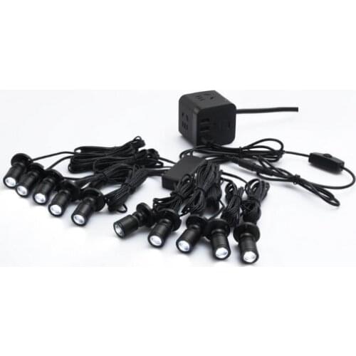 Mini LED Spot Downlight 1W 5V USB dimmable spotlight model display wine cabinet small mini counter hand-run exhibition case