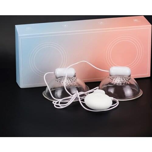 Galaku Breast Pump Women Vibrator Pump Bullet Vibrating Nipple Female Tongue Licking Massage Masturbation Device Sex Toys