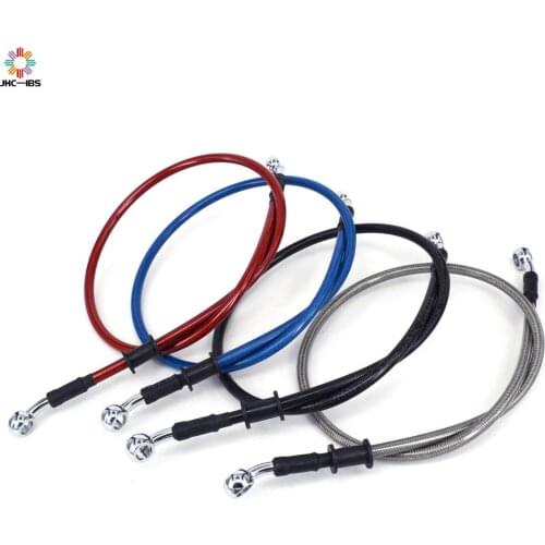 Motorcycle Braided Brake Clutch Oil Hoses Lines Fuel Pipes Tube Cables 600 700 800 900 1000 MM ATV Dirt Pit Racing Bike