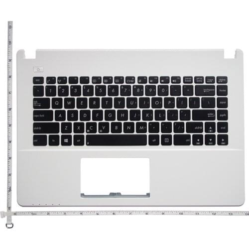 New US Keyboard for Asus X450CC X450L X450 X450C X450LA X450CA X450CP upper C Case English Laptop palmrest top case COVER