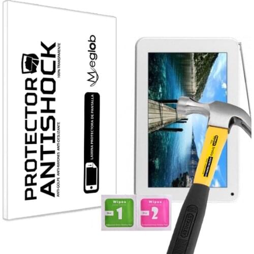 Screen protector Anti-Shock Anti-scratch Anti-Shatter compatible with Tablet Qbex TX780
