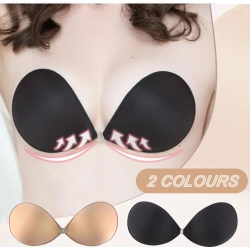 Sexy Strapless Backless Bra Women Gathering Traceless Push Up Invisible Non Slip Underwear Backless Silicone Bra топик женский