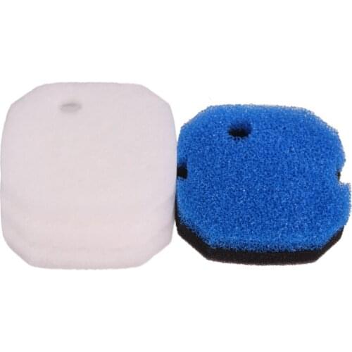 Compatible Foam Filter Pad Set Fit for AquaOne AQUIS 1200/1250 and 1000/1050 (3x White Wool, 1x Black Fine and 1x Blue Coarse)