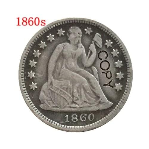 USA 1860-S Seated Liberty Dime COPY COINS