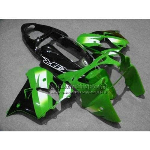 High quality motorcycle green body parts for Kawasaki fairing kits ZX9R 2000 2001 ZX 9R 00 01 Ninja customize bodykit+7Gifts