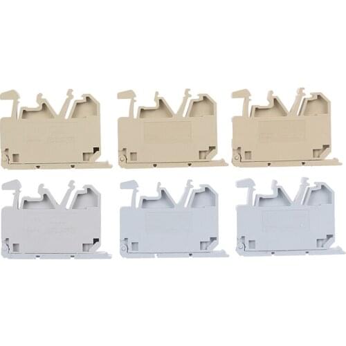 1pcs Led Equivalent To WEIDMULLER Screw Fuse Terminal Block For Din Rail Connector