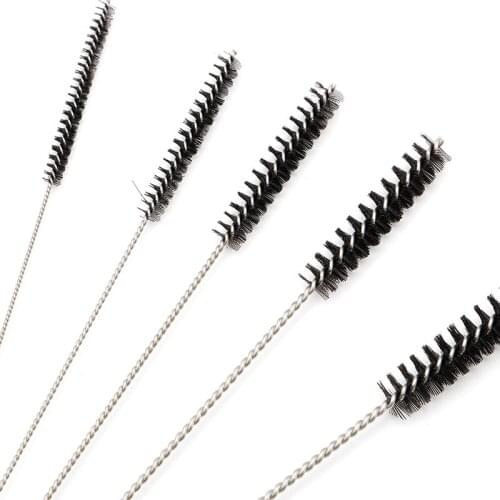 10 Cleaning Needles+5 Brushes Tool For Suzuki Carburetor Carbon Dirt Jet Dry New Dropshipping