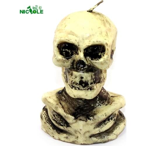3D Halloween Skull Silicone Mold DIY Handmade Soap Mould Craft Resin Decorating Tool