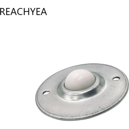 5PCS/Lot CY12b/16b/19b/22b/25b/30b/38b Nylon ball Flying Saucer Mounted Ball Transfer Bearing Unit Caster Conveyor Roller Wheel