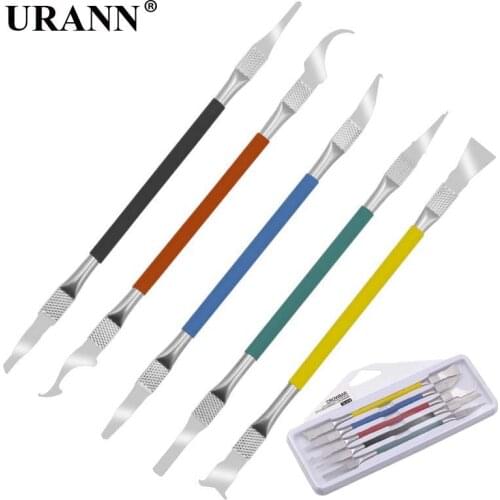 5Pcs CPU Prying Knife Disassembling Mobile Phone Repair Motherboard Chip Spatula Removing Glue Tool Hook Knife Scraper Stick