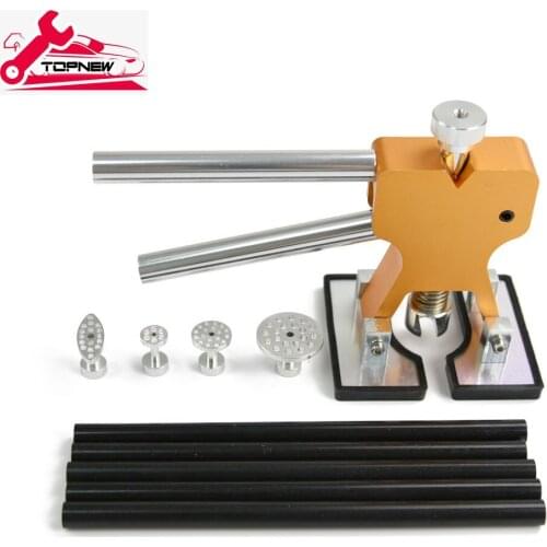 Paintless Dent Remover DE RÉPARATION DE VOITURE EXTRACTEUR DE COLLE POUSSOIR À MAIN 4 PIÈCES