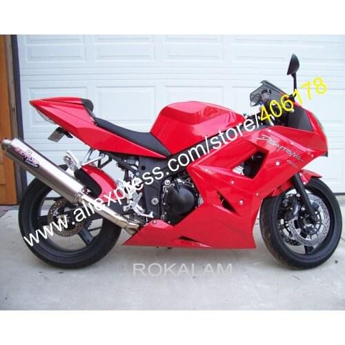 For Triumph Fairing Daytona 600 650 Daytona600 600/650 03 04 05 2003 2004 2005 Dark Red Motorcycle Parts Fairing Kit
