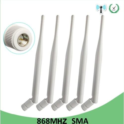 868MHz 915MHz LORA Antenna 20P 5dbi SMA Connector 868 MHz 915 MHz antena GSM Antenne directional waterproof antenas for Lorawan