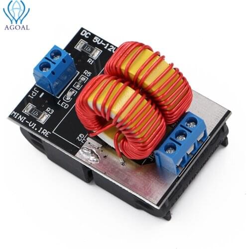 Mini DC 5-12V 150W ZVS Induction Heating Board High Voltage Generator Heater With Coil for Tesla Jacobs ladder Driver