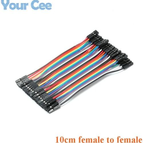 80 pcs 10CM Dupond Cable Wire 40p female to female