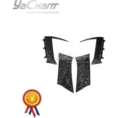 Forged Dry Carbon Air Duct Fit For 11-17 Aventador LP700 LP720 LP750SV Coupe Roadster BKSS Style Rear Quarter Panel Fender Vent