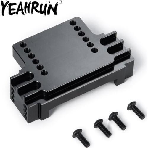 YEAHRUN CNC Metal Lift Kit Head Beam Crossbeam Body Shell Fixed Base for Tamiya 1/14 RC Tractor Truck Upgrade Parts Accessories