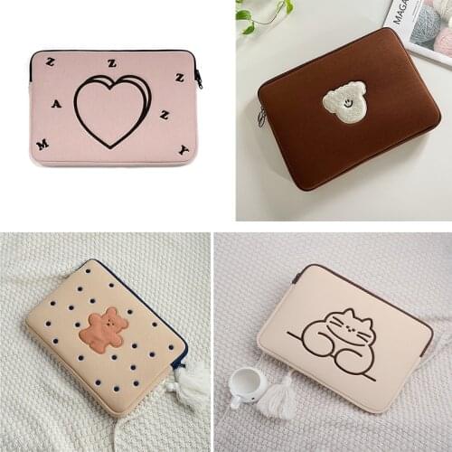 Cute cartoon macbook air 13 case pro girls laptop sleeve bag notebook cover 11.6 12 13.3 14 15 15.6 for asus acer xiaomi dell hp