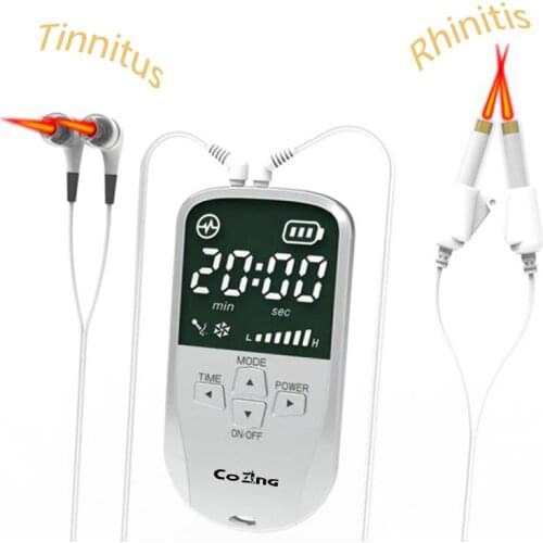 Soft Laser Therapy Rhinitis Diabetes Hypertension Otitis Media Tinnitus treatment device Nose Massage Laser