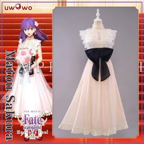 Pre-sale Game Fate/Stay Night Tosaka Sakura Cosplay Costume HF Matou Sakura Dress Formal Female Role Play Costumes Outfits