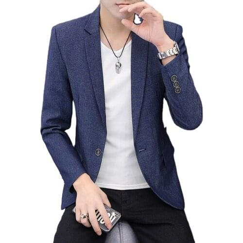 Fall 2021 mens casual suits, youth slim, handsome blazers