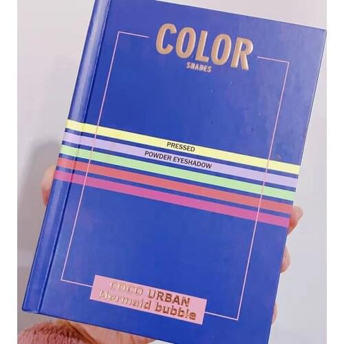 Coco URBAN books 72 Color Palette three-dimensional European and American color blogger recommended color palette eye shadow dis