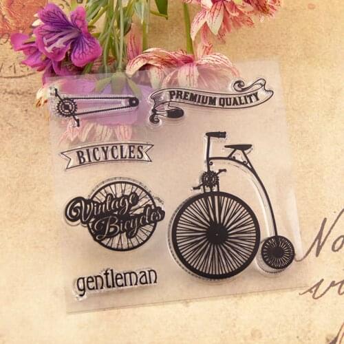 Clear Stamp for Scrapbooking Transparent Stamps Silicone Rubber Stamps for Card Making DIY Photo Album Decor