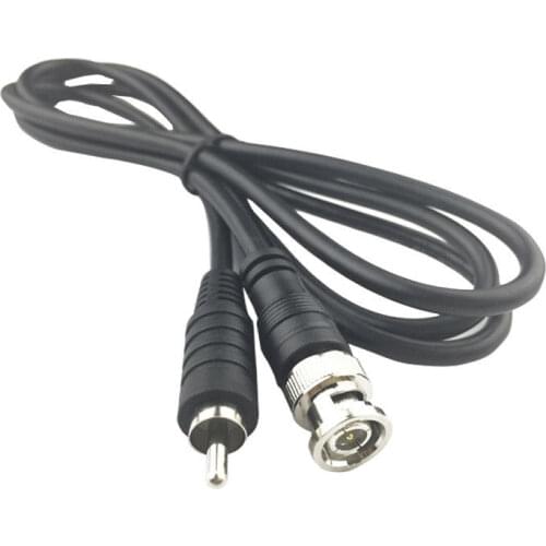 1M/3ft BNC Male to RCA Male Jack Coaxial Cable Connector Video Adapter for CCTV Camera system Camera Accessories