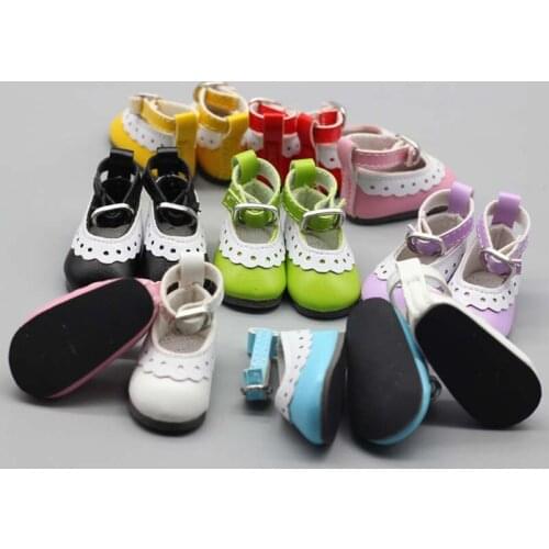 10Pairs/lot New BJD Doll Accessories Russian Doll Shoes 5CM