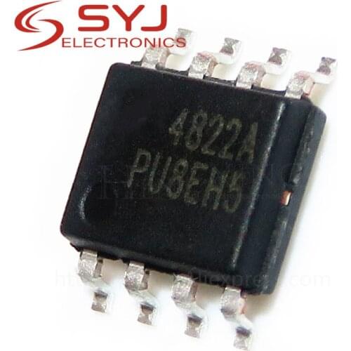 10pcs/lot AO4822A 4822A 4822 SOP-8 In Stock