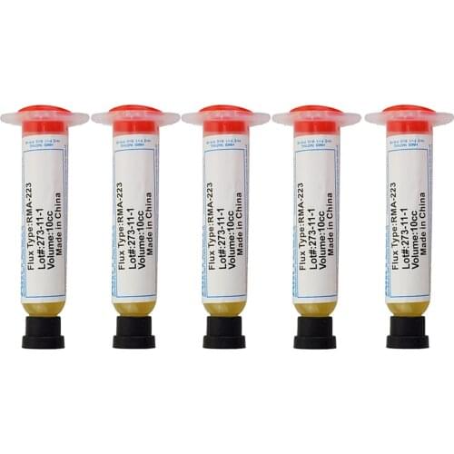 10CC Solder Paste Flux Soldering Paste Solder Paste Flux For Soldering Fluxo De Soldagem Smd Bga Dispensing Needle Flux RMA223