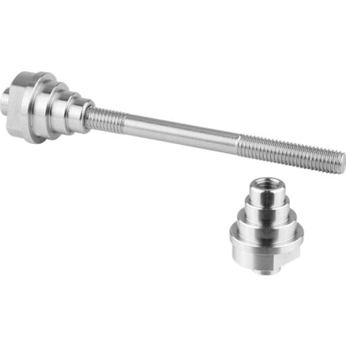 12/15/20mm Wheel Truing Stand Adapter Tool Front Wheel Barrel Shaft Flower Drum Hub Tuner