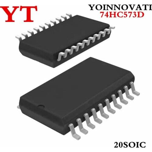 50PCS 74HC573D 74HC573 HC573 IC LATCH OCTAL D 3STATE 20SOIC Best quality