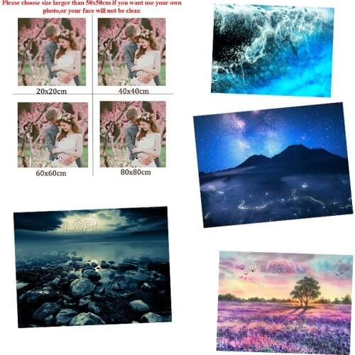 5D Diamond Painting Landscape New Product Diy Full Diamond Lavender Garden Home Decoration Cross Stitch Kit Can Be Customized
