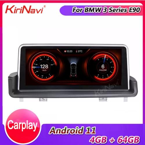 KiriNavi 10.25" Android 10.0 Car Radio For BMW 3 Series E90 E91 E92 E93 Car Multimedia Player Auto GPS Navigation 4G 2006-2012
