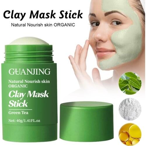 Bamboo Charcoal Cleansing Mask Purifying Clay Stick Mask Oil Control Face Skin Care Anti-Acne Remove Blackhead Mud Mask