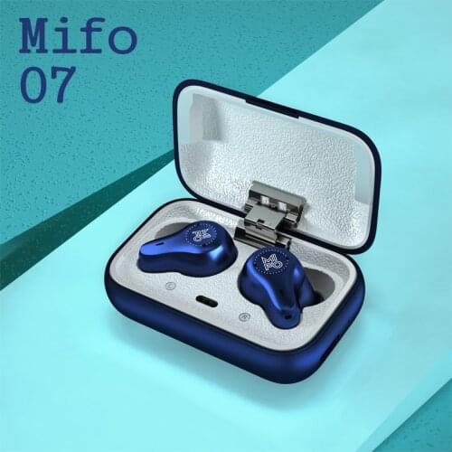 Mifo O7 upgrade version dynamic headphone Bluetooth 5.0 Wireless Sport Waterproof Touch Earbuds Noise Reduction Headset With Mic