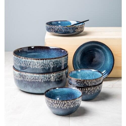 LingAo Nordic INS wind bowl, dish, plate, spoon, cup tableware set