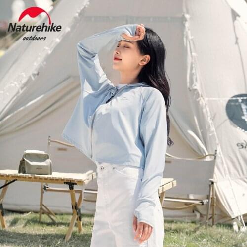 Naturehike Knitted Cool Feeling Sun-Protective Clothing Breathable Comfortable Sun Protection Clothing Anti-UV Coat